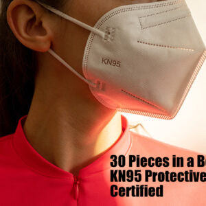 KN95 MASK – CERTIFIED – 30 PIECES IN A BOX